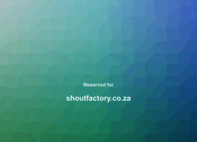 Shoutfactory.co.za thumbnail
