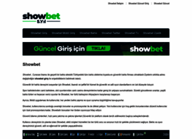 Showbetgiris.com thumbnail