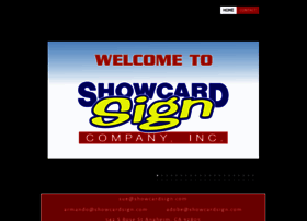 Showcardsign.com thumbnail
