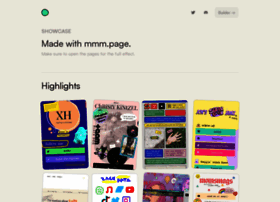 Showcase.mmm.page thumbnail