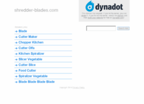 Shredder-blades.com thumbnail