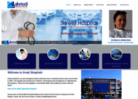 Shreejihospitals.com thumbnail