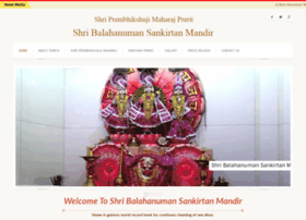 Shribalahanuman.org thumbnail