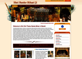 Shribankebihariji.com thumbnail