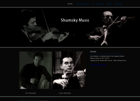 Shumskymusic.com thumbnail