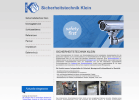 Sicherheitstechnik-klein.de thumbnail