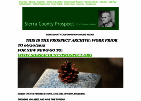 Sierracountyprospect.com thumbnail