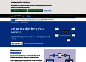 Sign-in.service.gov.uk thumbnail