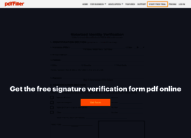 Signature-verification-form-pdf-online.pdffiller.com thumbnail