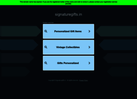 Signaturegifts.in thumbnail Signaturegifts.in thumbnail