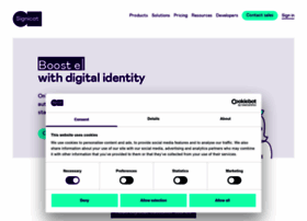 Signicat.net thumbnail