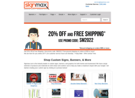 Signmax.com thumbnail