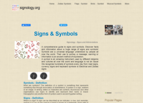 Signology.org thumbnail