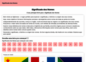 Signomes.com.br thumbnail