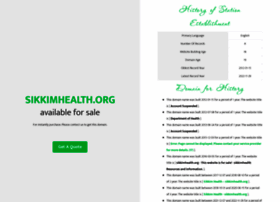 Sikkimhealth.org thumbnail Sikkimhealth.org thumbnail