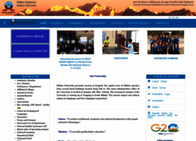 Sikkimuniversity.ac.in thumbnail