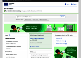 Simap.europa.eu thumbnail
