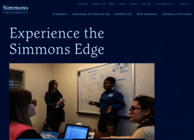 Simmons.edu thumbnail