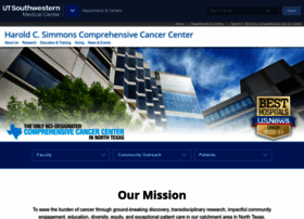 Simmonscancercenter.org thumbnail