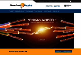 Simoncaddyelectrical.com.au thumbnail