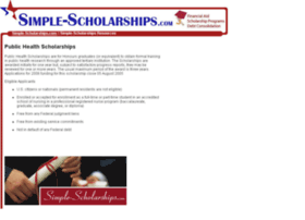 Simple-scholarships.com thumbnail
