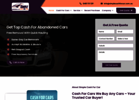 Simplecashforcar.com.au thumbnail