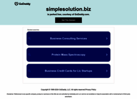 Simplesolution.biz thumbnail