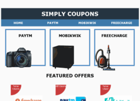 Simplycoupons.co.in thumbnail