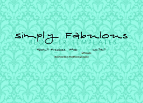 Simplyfabulousbloggertemplates.com thumbnail