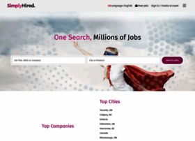 Simplyhired.ca thumbnail