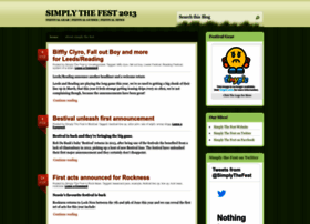 Simplythefest.wordpress.com thumbnail