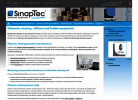 Sinaptec-ultrasonic-cleaning.com thumbnail