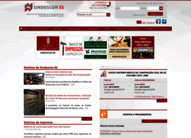 Sinduscon-es.com.br thumbnail