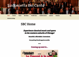 Sinfoniettabelcanto.org thumbnail