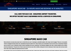 Singaporemaxicabs.com.sg thumbnail