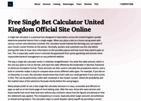 Single-betcalculator.uk thumbnail