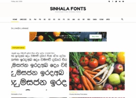 Sinhalafonts.net thumbnail