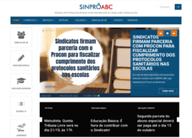 Sinpro-abc.org.br thumbnail