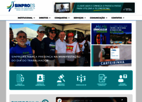 Sinpro-es.org.br thumbnail