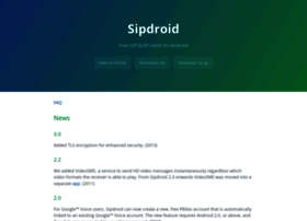 Sipdroid.org thumbnail