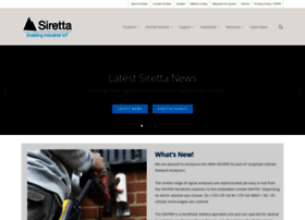 Siretta.co.uk thumbnail