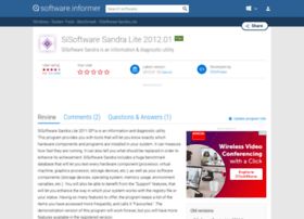 Sisoftware-sandra-lite.software.informer.com thumbnail