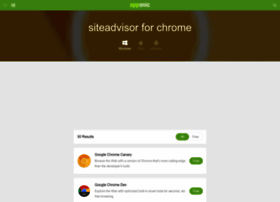 Siteadvisor-for-chrome.apponic.com thumbnail