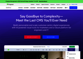 Sitefinity.com thumbnail