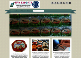 Sivaexports.com thumbnail