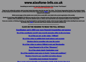 Sixofone-info.co.uk thumbnail
