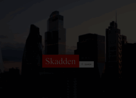 Skadden.com thumbnail