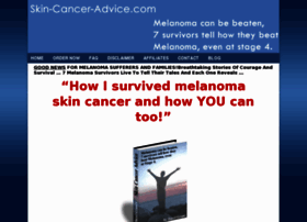 Skin-cancer-advice.com thumbnail