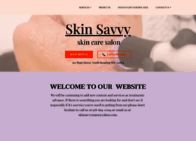 Skin Savvy Com At Wi Skin Savvy Salon Offering Facials Massage Treatments And Hair