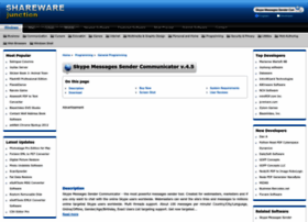 Skype-messages-sender-communicator.sharewarejunction.com thumbnail